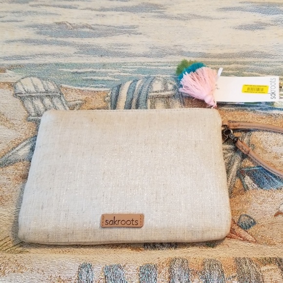 Sakroots Pouch Artist Circle ,Great Grab-And-Go 💄 - Picture 4 of 8